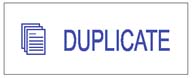 DUPLICATE