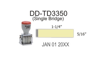 3350 Single Bridge Dater