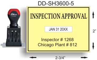 S-3600-5 Die-Plate Dater