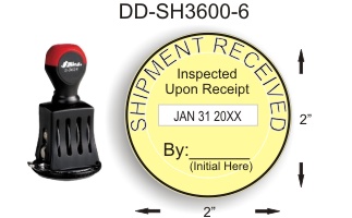 S-3600-6 Die-Plate Dater