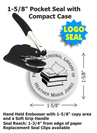 1-5/8 diameter - pocket embosser